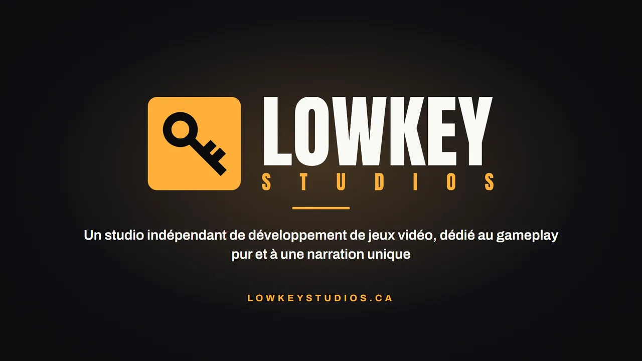Lowkey Studios, un studio indépendant de développement de jeux vidéo, dédié au gameplay pur et à une narration unique. lowkeystudios.ca